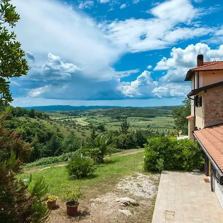 Panorama-ferien-toscana Your Cozy And Fully Equipped Vacation Apartamento Massa Marittima